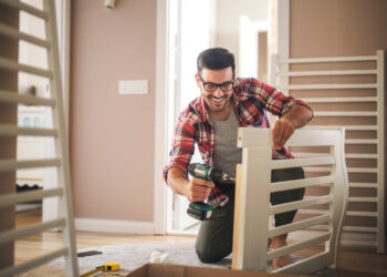 What can dad do? Nursery prep!