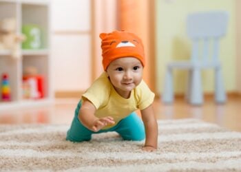 When do babies crawl?