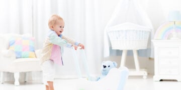 When should a baby start walking?